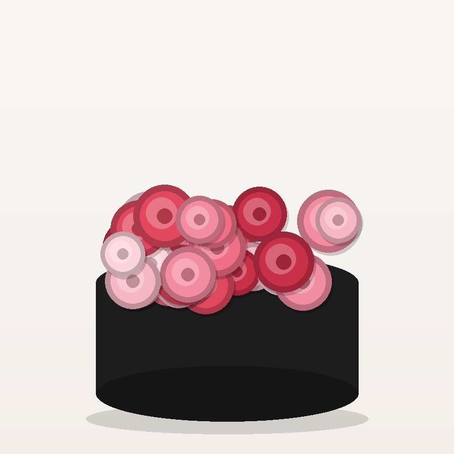 Flower box pastelowy